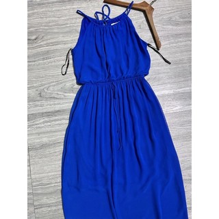 Đầm Maxi Voan Cổ Yếm XK