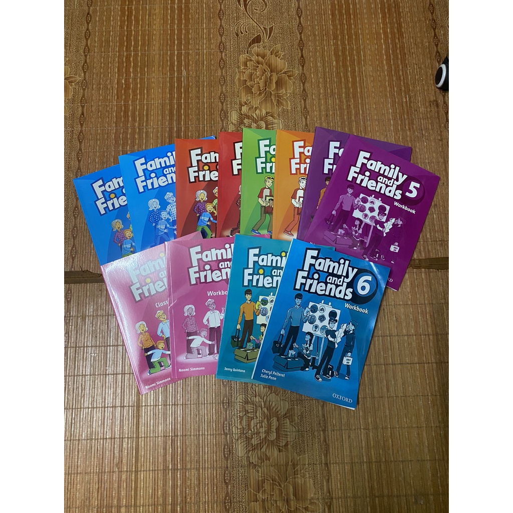 Family and Fiends Starter,1,2,3,4,5,6 ( Chọn tuỳ í level 1-6 )