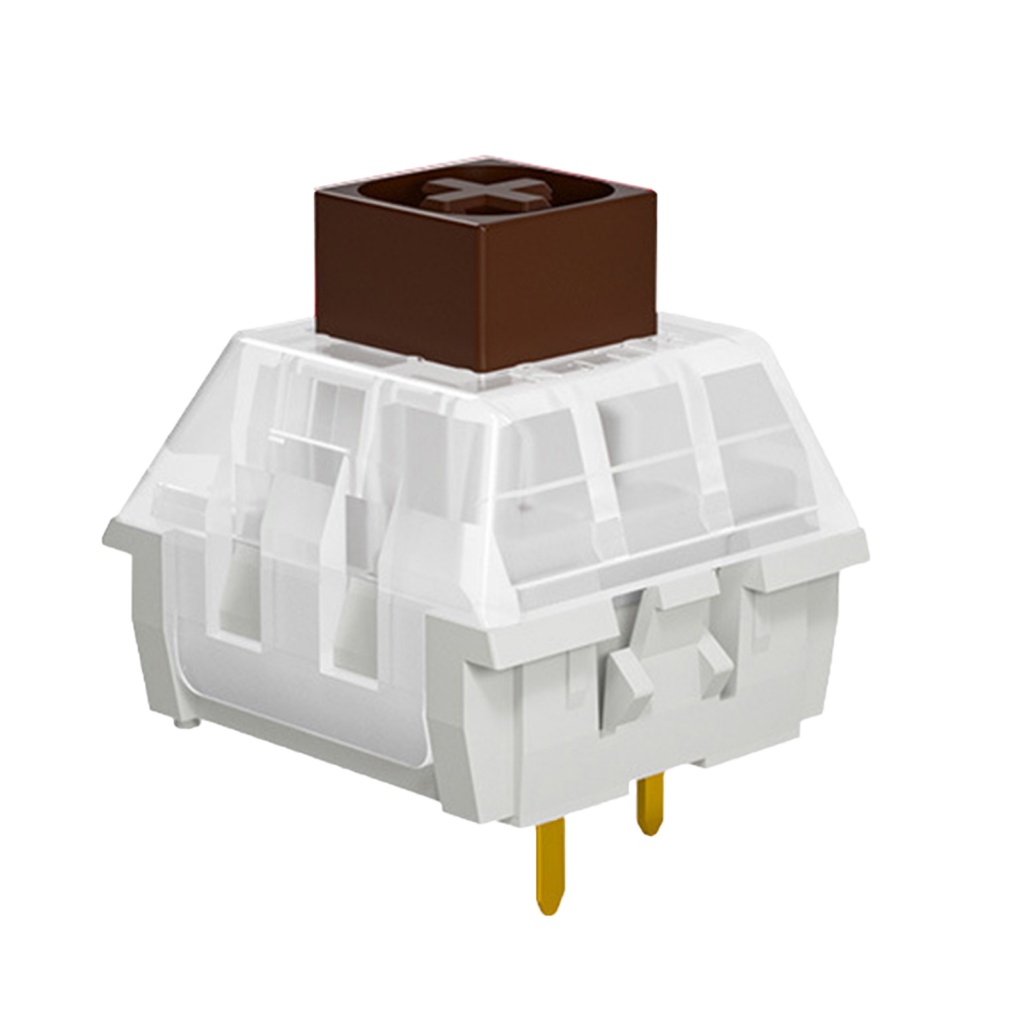 Nút Bàn Phím Cơ 3Pin Chống Bụi Không Ồn Thay Thế Hiệu Suất Cao Hình Hoa Hướng Dương 3Pin Màu Trắng Trà Đỏ Cho Máy Tính