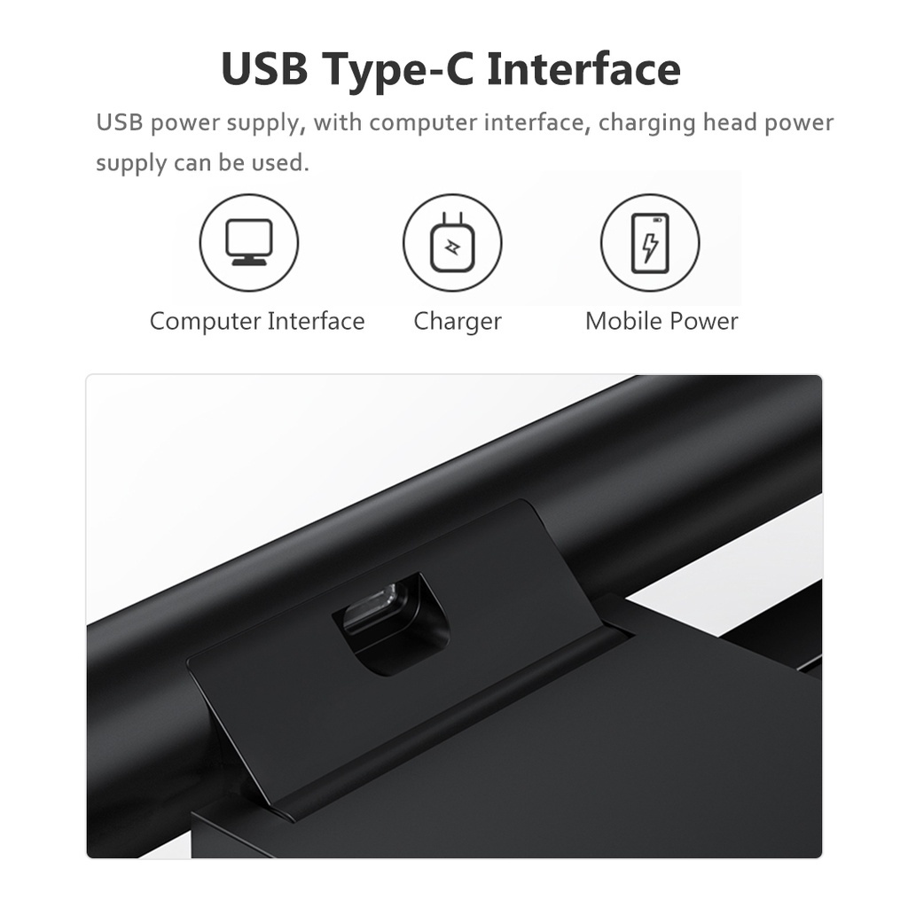 Thanh đèn LED Xiaomi Youpin gắn màn hình máy tính không dây Xiaomi Ecochain Lymax điều khiển từ xa, 3 chế độ ánh sáng