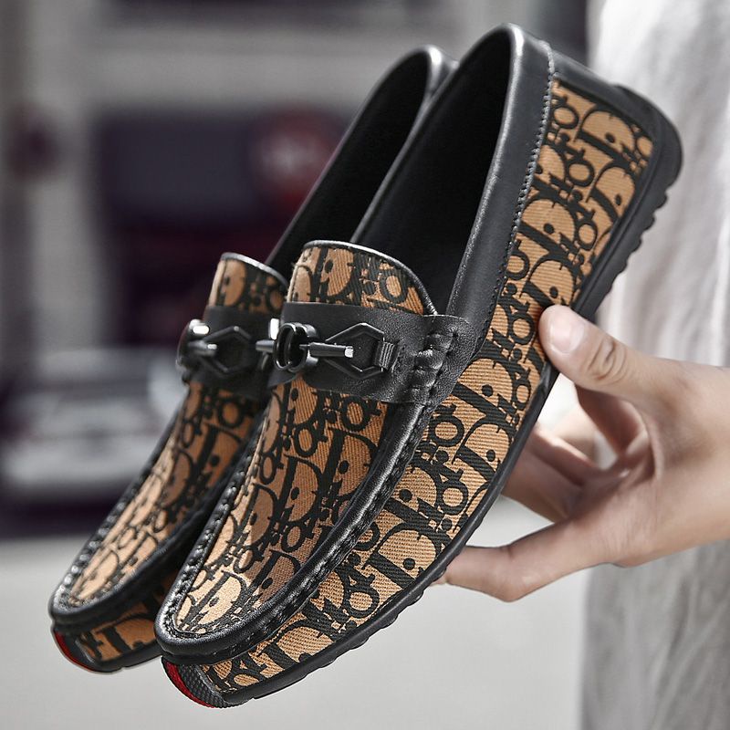 Giày Lười Da Phong Cách Hàn Quốc Thời Trang 2023 Cho Nam