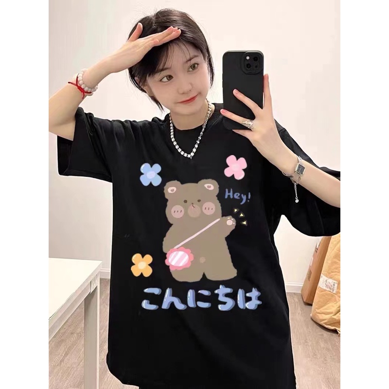 NRVP Áo Thun 100% Cotton Tay NgắN Plus Size Cho Nam Và Nữ