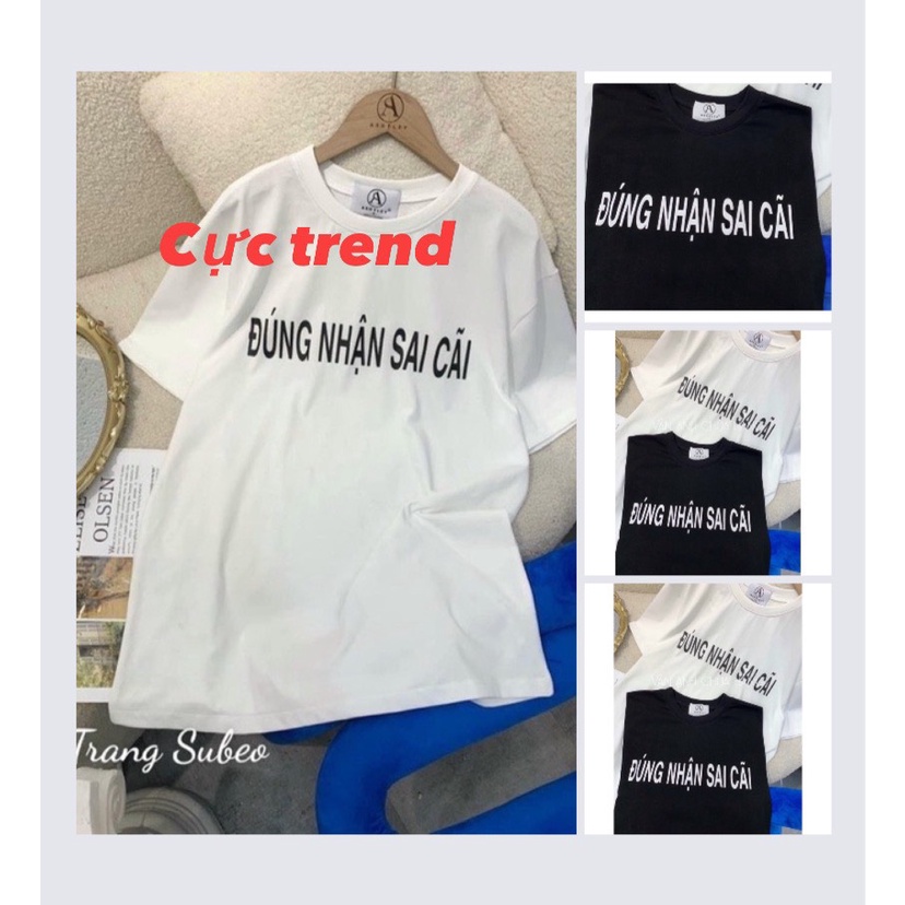 Áo phông áo thun in 5D form thụng tay lỡ chất cotton xịn sò 2 màu Đen, Trắng.Phong cách thể thao HQ