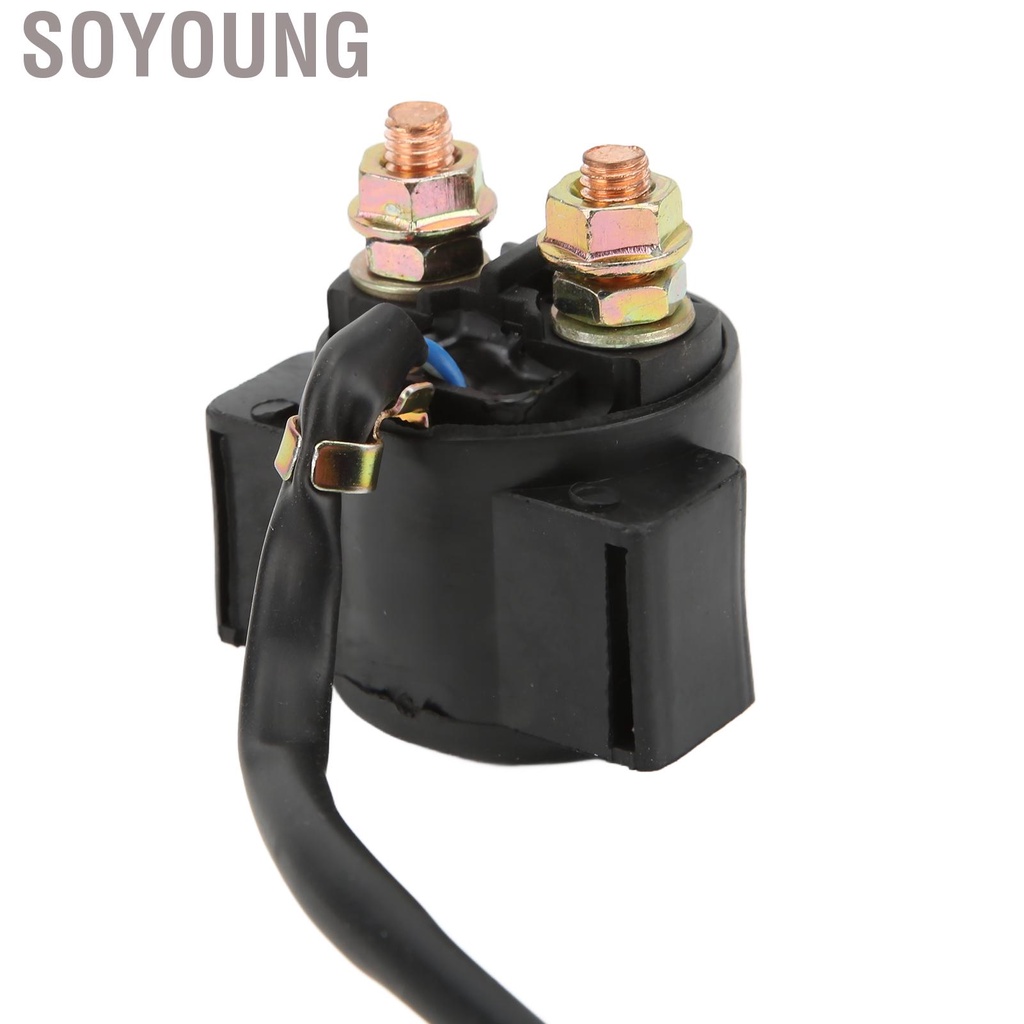 Soyoung Starter Solenoid Relay Motor Strong Compatibility Replacement for TTR225 TTR250 XV500 XV750 XV920 ATV Dirt