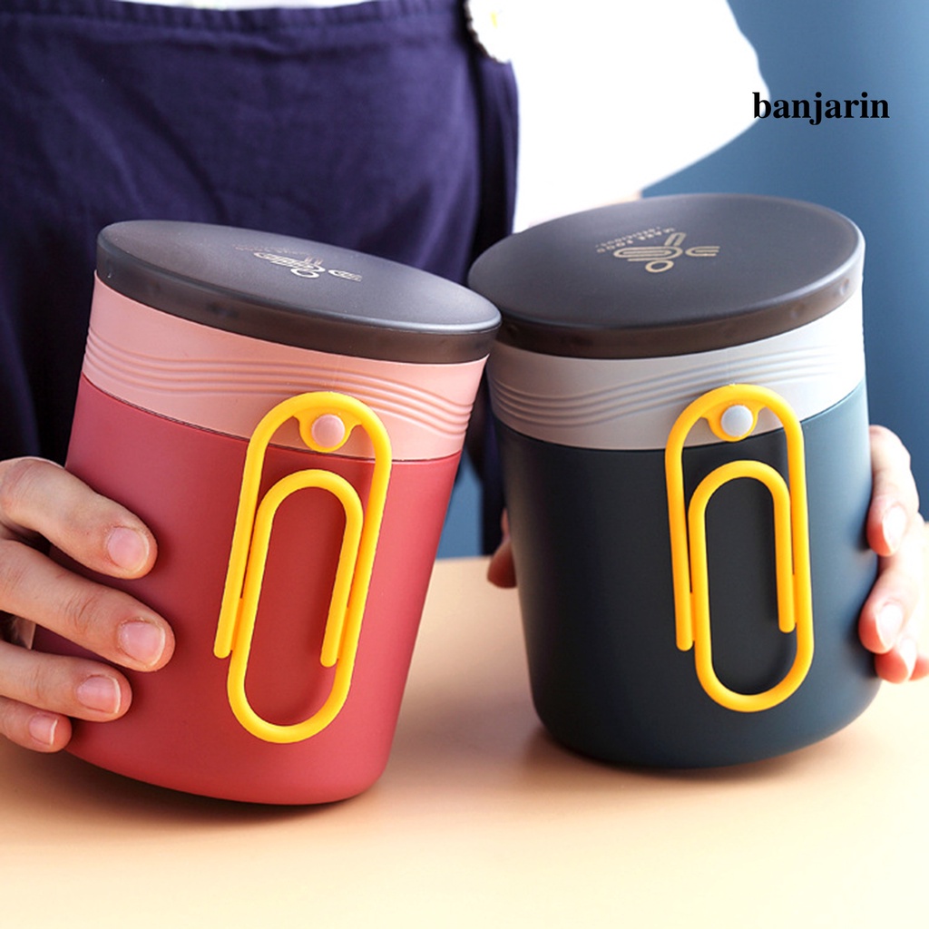 Cốc Đựng Súp Giữ Nhiệt Bằng Thép Không Gỉ 304 450ml Tiện Lợi
