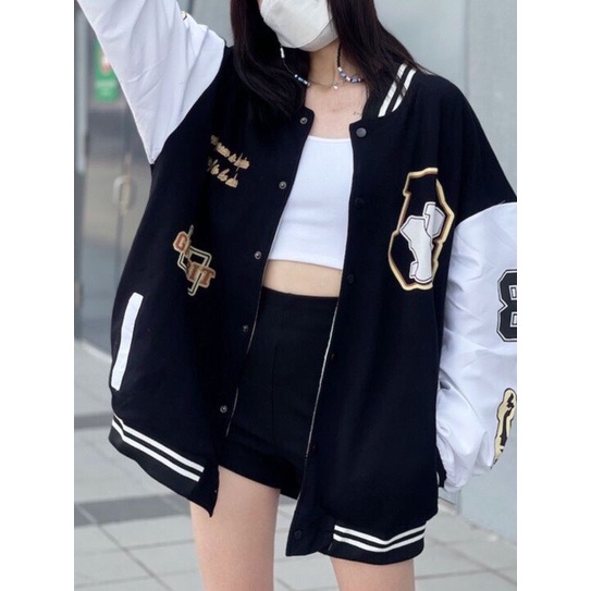 ÁO KHOÁC BOMBER GAMBIT THỜI TRANG HÀN QUỐC - SIÊU XỊN XÒ - HOT HIT CHO CÁC BẠN TRẺ KME FASHION