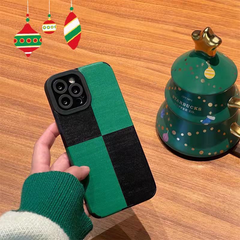 Ốp Điện Thoại Mềm Chống Sốc Họa Tiết Kẻ Sọc Cho iphone 11PRO max 11 12 / 13 / 14 Promax 6 / 7 / 8plus X max