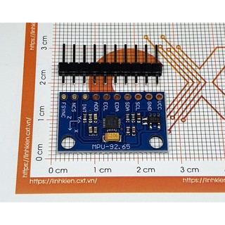 Gy-9250 mạch cảm biến chuyển động 9 trục mp92 i2c/spi