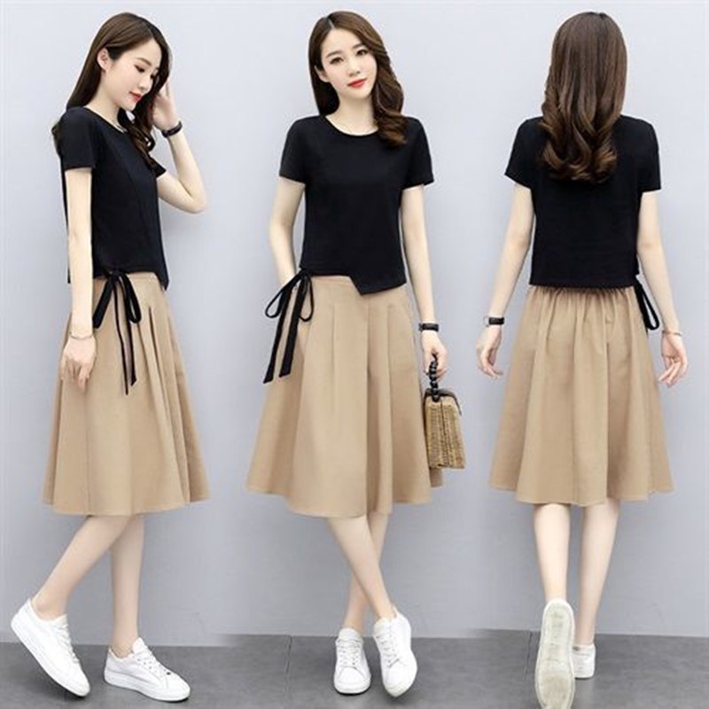 Set Áo Váy Dáng Rộng Thời Trang Mùa Hè Cho Bạn Gái