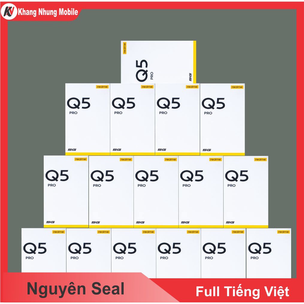 Điện thoại Realme Q5 Pro chip Snapdragon 870 5G (7 nm) 8 nhân - Kim Nhung