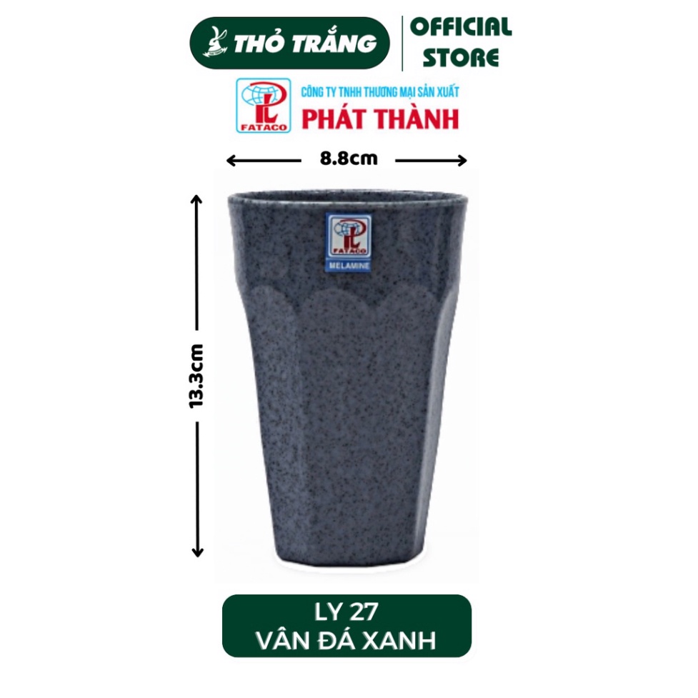 Ly Vân Đá Xanh nhựa Melamine cao cấp Fataco Việt Nam nhiều kích cỡ