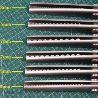 Kéo viền răng cưa đủ size cỡ bầu và nhọn, làm thủ công