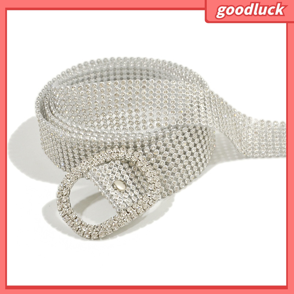 |Đồ Chơi GODK GODK Độc Đáo| Thắt Lưng Đính Đá Kim Cương Giả Hình Trái Tim / Oval Sang Trọng Cho Nữ