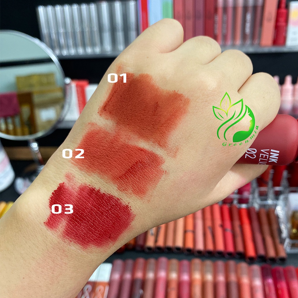 Son Ink 03 Red Only Đỏ Gạch Pha Hồng Son Kem Lì Peripera Ink Velvet Lip Tint Mới Nhất 4g