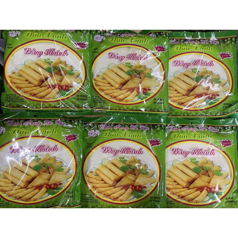 Combo 3g vỏ bò bía, vỏ cuốn nem rán, nem tôm phô mai, chả ram… Vỏ rán siêu ròn siêu ngon ạ