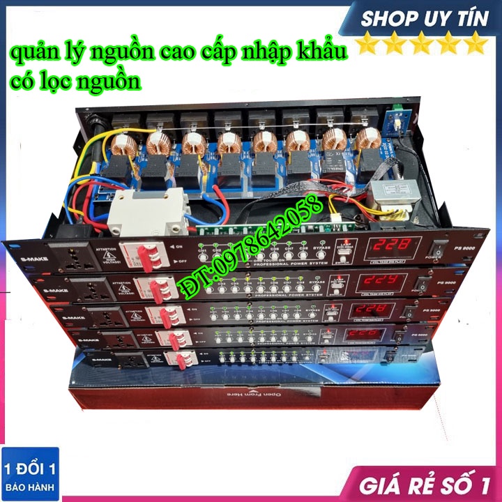 Quản lý Smake có lọc nguồn