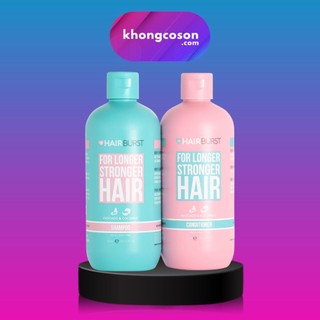 [Mã BMTTC60 giảm đến 60K đơn 50K] Combo Gội Xả HAIRBURST Kích Thích Mọc Tóc giúp tóc chắc khỏe 350ml/chai - Khongcoson