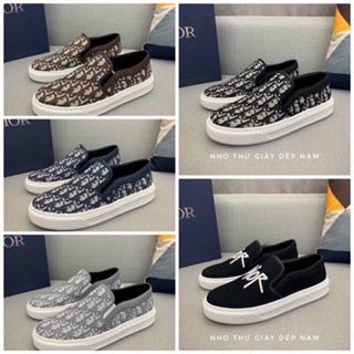  Giày slipon dio nam  ❤️   giày lười dio . r thể thao nam cao cấp full hộp. Hàng đế cao su chống trơn 3 cm 