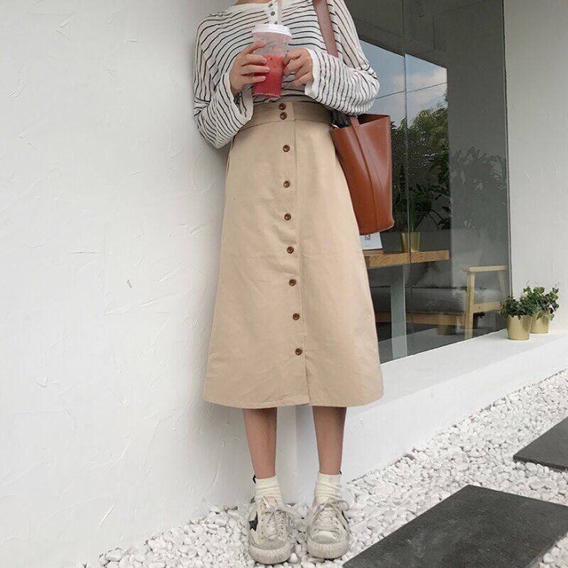 ORDER CHÂN VÁY DÀI KAKI ULZZANG