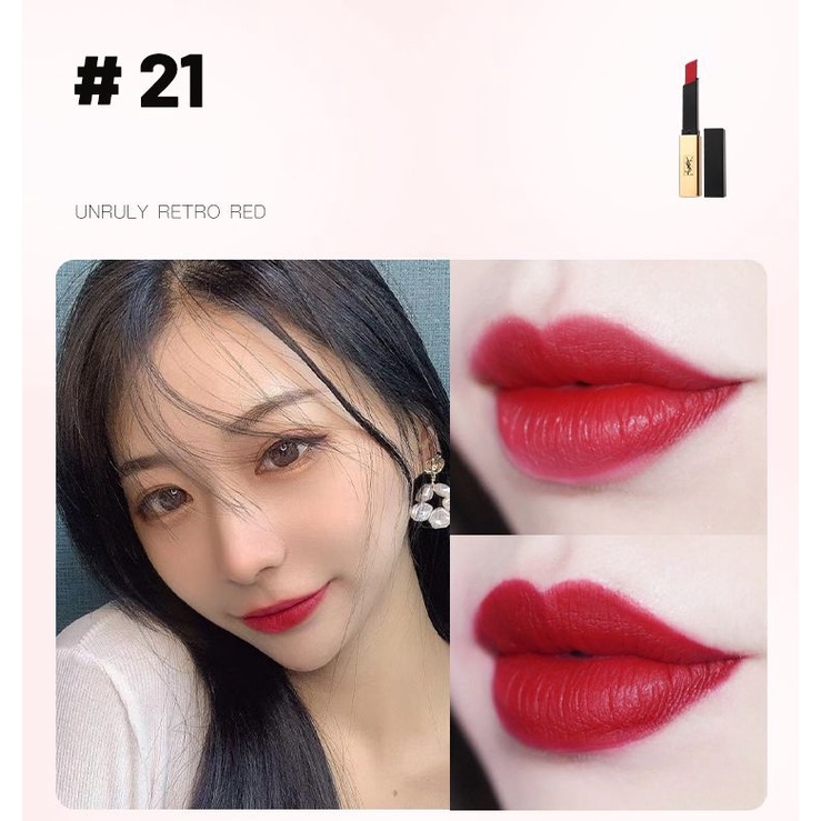 Son Lì YSL The Slim Rouge Pur Couture son ysl 21/28/23/302/1966