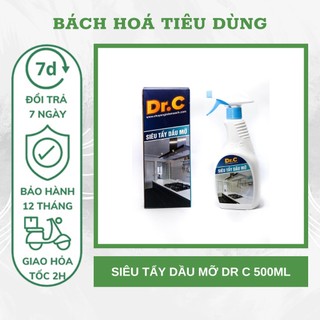SIÊU TẢY DẦU MỠ DR.C - 500ML, Đánh Bật Mọi Loại Dầu Mỡ, Vệ Sinh Bếp Sạch Sẽ