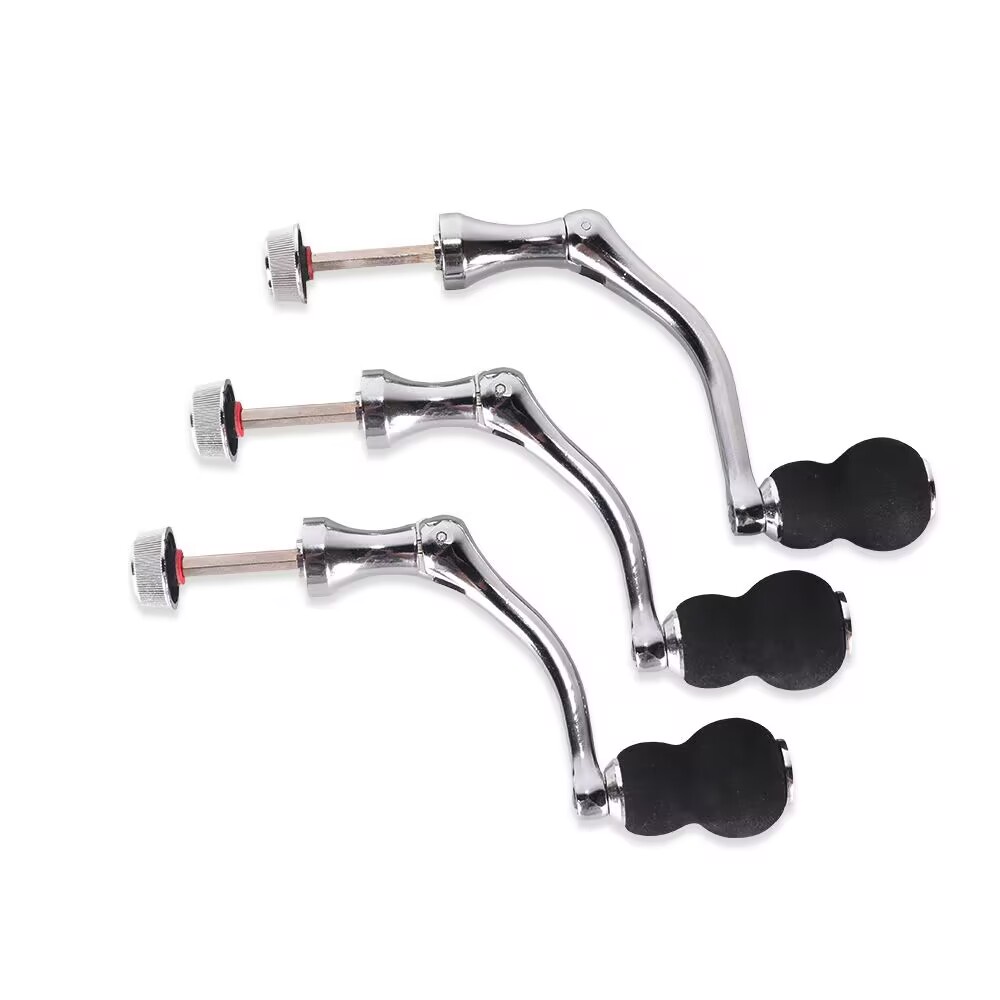 Tay Quay Máy Câu Cá Thay Thế Bằng Kim Loại Với Núm Xoay Bằng Nhựa