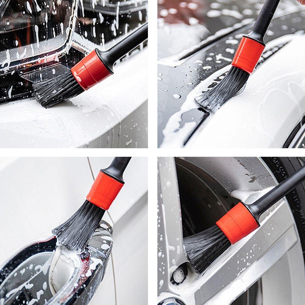 MYRONGVN Bộ 5 Bàn Chải Lông Mềm Vệ Sinh Xe Hơi