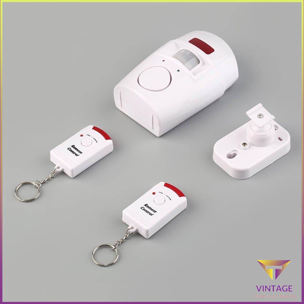 Bộ cảm biến chuyển động Pir mới Home Shed Hệ thống báo chống trộm bảo mật không dây [M/12]
