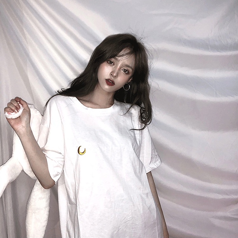 NRVP Áo Thun Tay Ngắn Dáng Ôm In Họa Tiết Thời Trang Đường Phố Hàn Quốc 2023