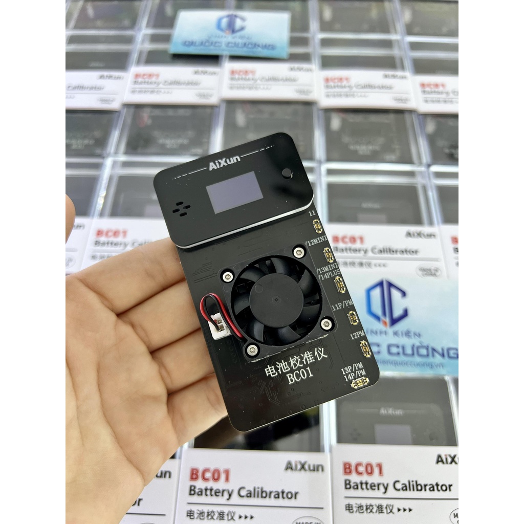 Box kích % pin Aixun BC01