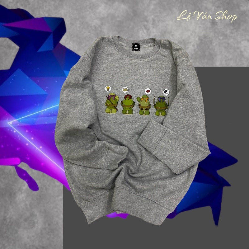 Áo Sweater in hình, có nhiều màu