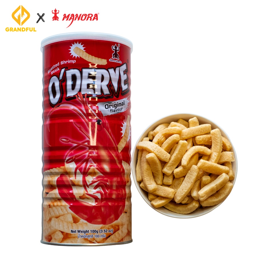 Snack Tôm O'DERVE Truyền Thống 100g