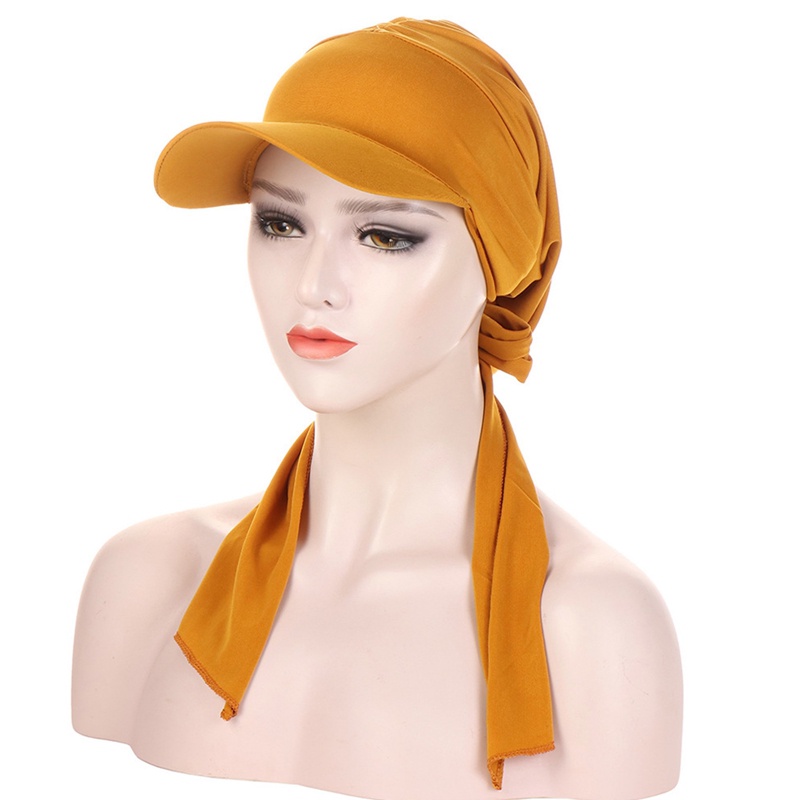 1 Mũ Turban Màu Sắc Thời Trang Cho Nữ