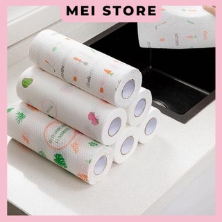 Cuộn Giấy Lau Bếp Hoa Văn Đa Năng