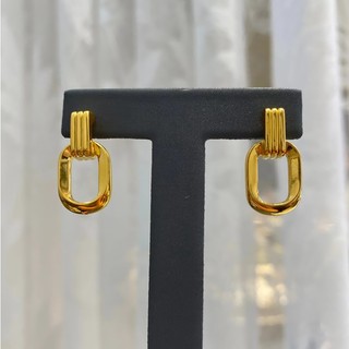 Bông tai titan mặt 2 khoen lồng tb166 | bán sỉ trang sức công sang csj