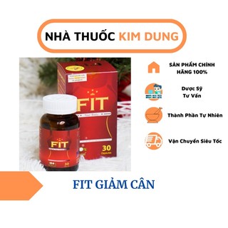 FIT SLIM - Viên uống giảm cân, hỗ trợ giảm mỡ máu, giảm tích trữ mỡ thừa, hỗ trợ giảm béo.....