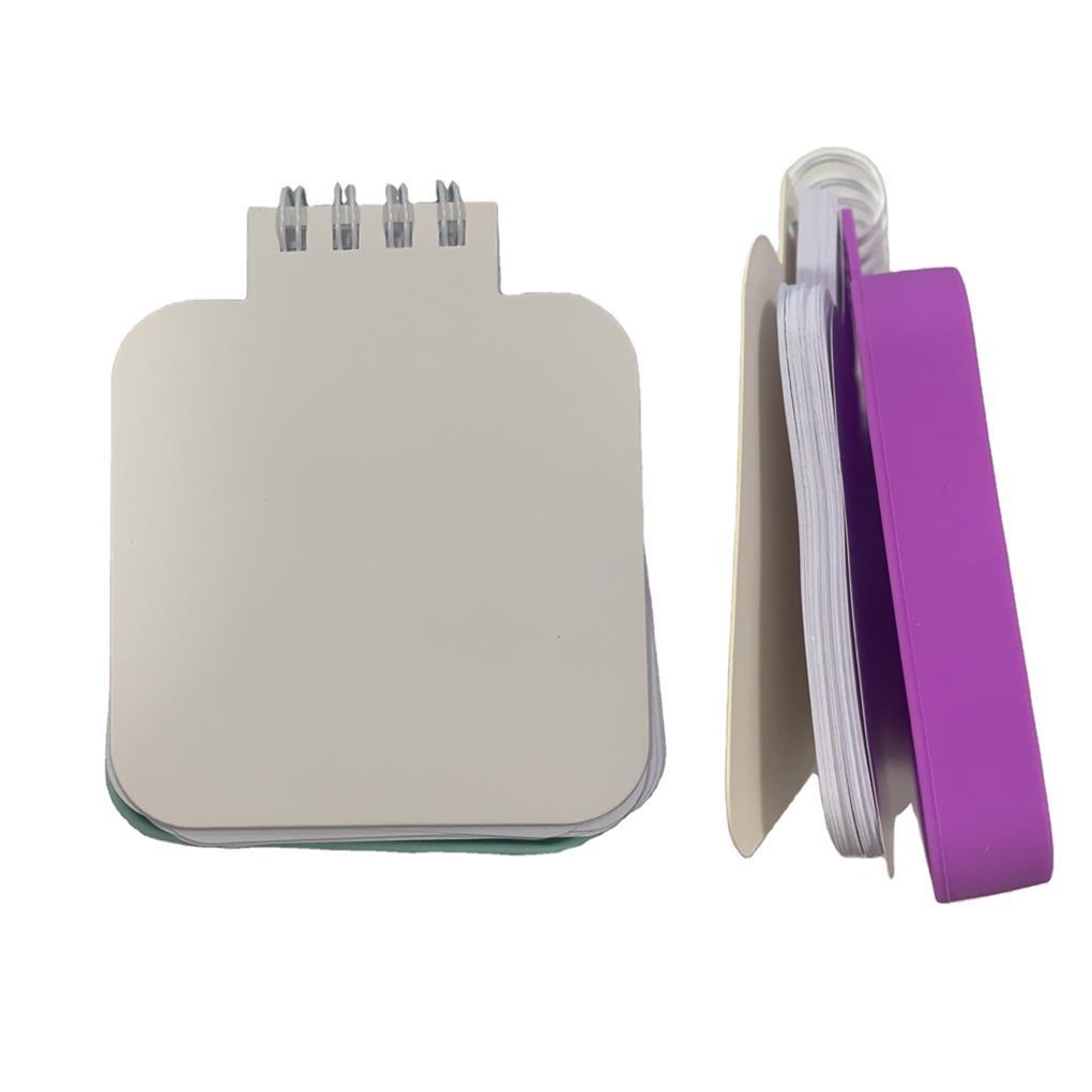 Sổ Ghi Chú Bằng Silicon Mềm Mại Hình Vuông Dạng Nhấn Dành Cho Bé