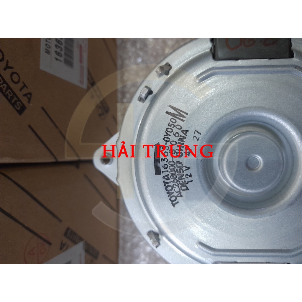 Mô tơ quạt két nước Toyota Vios, Yaris 2015-2023 chính hãng | 163630Y050