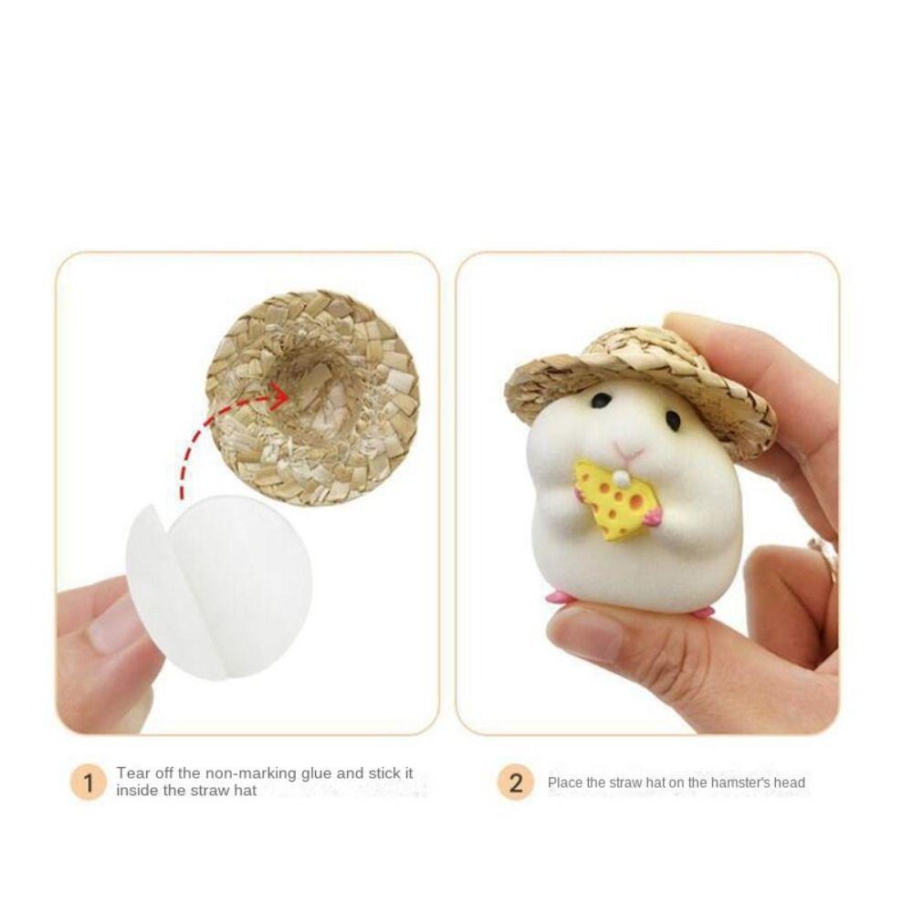 1 Mô Hình Búp Bê Chuột Hamster QUINTON Trang Trí Bảng Điều Khiển Xe Hơi Chất Lượng Cao