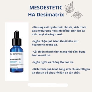 Mesoestetic HA Densimatrix,Serum Cấp Nước  30ml
