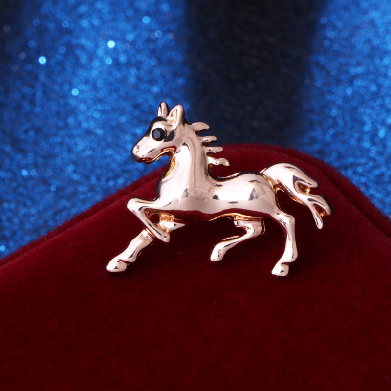 Ghim Cài Áo Hình Ngựa Con Xinh Xắn Dành Cho Nam Và Nữ