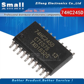 Bộ 10 Ic Chất Lượng Cao 74hc245d Sop24 74hc245 Sop Sn74Hc245Dwr Smd