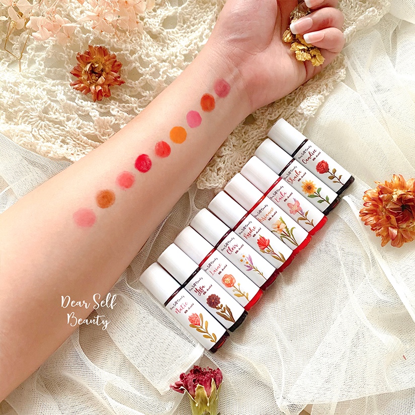 Son tint giữ màu lâu Mini Deartint - Đỏ thuần  - Dear Self Beauty