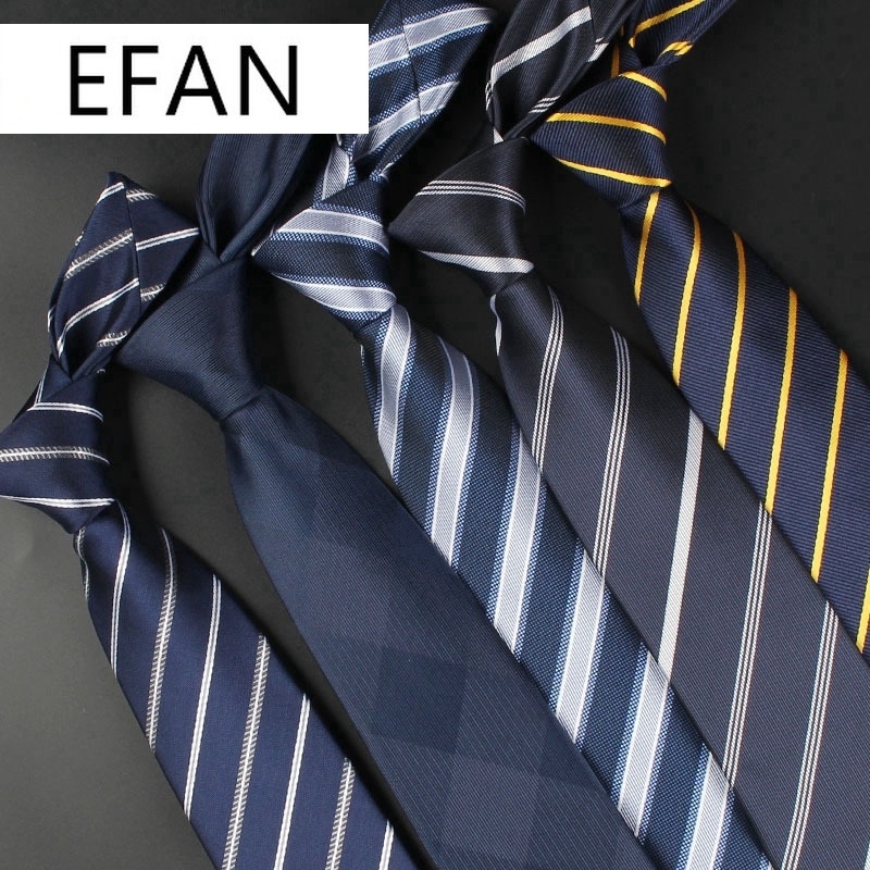 EFAN Cà Vạt Nam 7cm Họa Tiết Đơn Giản Lịch Lãm Thời Trang D09-1-20