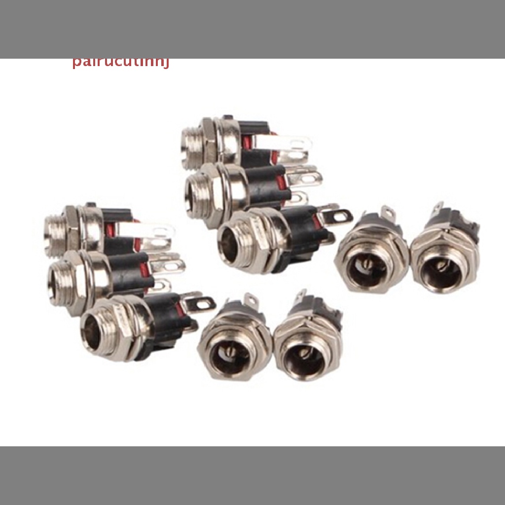 1 Cặp Jack Cắm Nguồn DC 5.5mm X 2.1mm Bằng Kim Loại