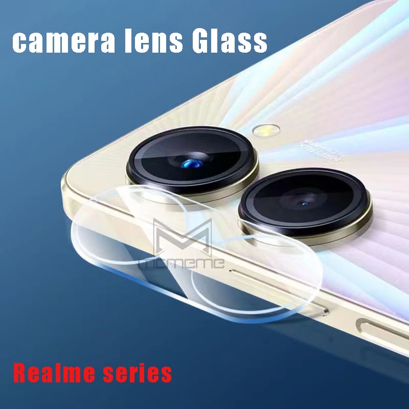 Kính Cường Lực Bảo Vệ Camera 3D Cho OPPO Realme 10 9 9i 8i 8 Pro Pro + 5G