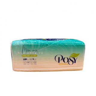 Giấy ăn rút posy 180 tờ 3 lớp