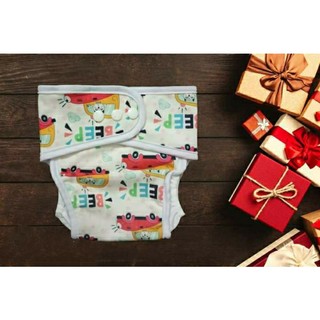 Tã/ Bỉm vải Babu (gồm 1 quần + 2 lót) chống hăm size M, L