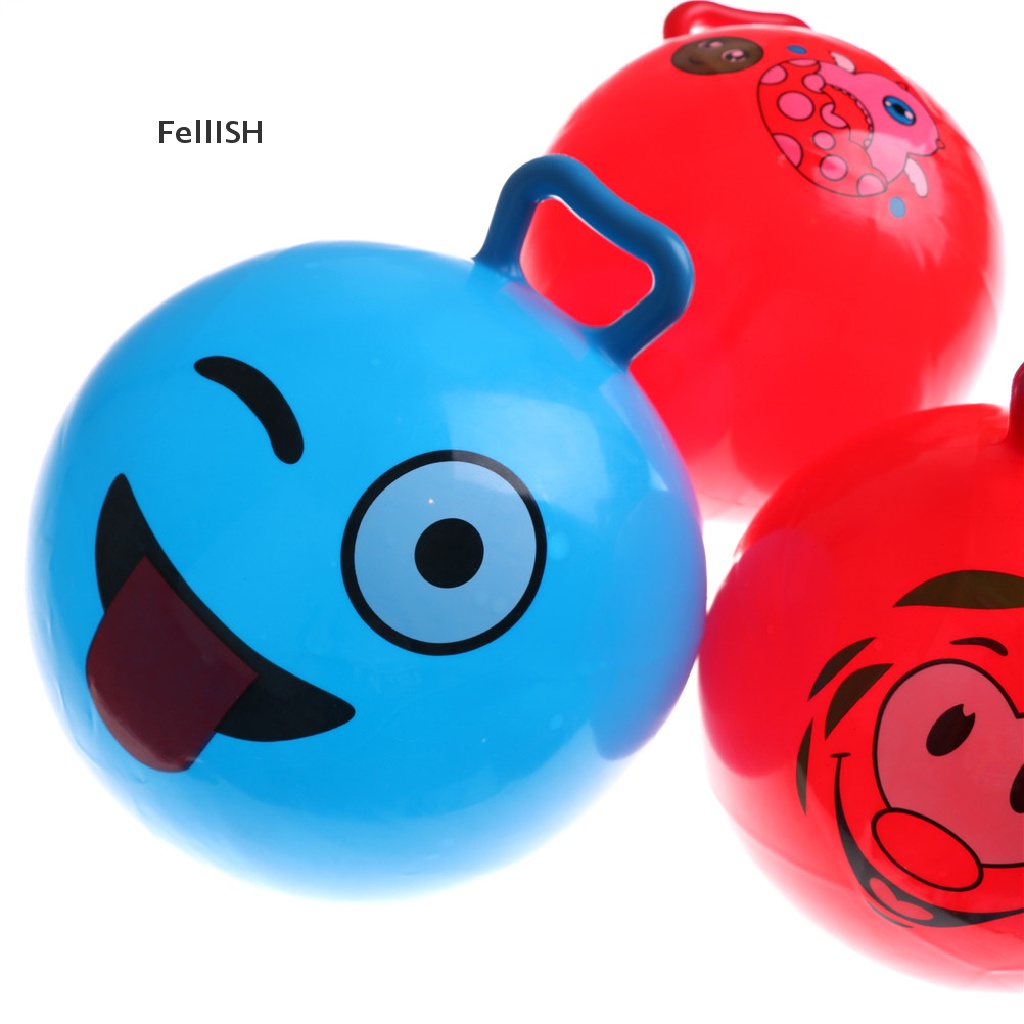 Bóng Nhảy Bơm Hơi Có Tay Cầm Vui Nhộn Ngoài Trời Cho Bé 439br