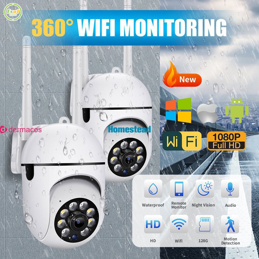 Camera IP Yoosee 5MP Camera Giám Sát Ngoài Trời Wifi Camera Quan Sát An Ninh 1080P Âm Thanh Phát Hiện Người Bằng WiFi Camera Wifi Chống Nước _ Exo1